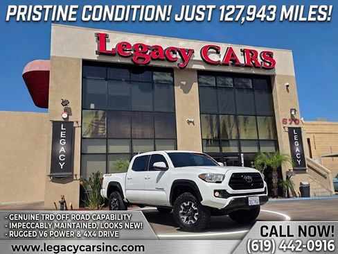 Used 2018 Toyota Tacoma TRD Off-Road w/ Technology Package AWD/4WD image 2