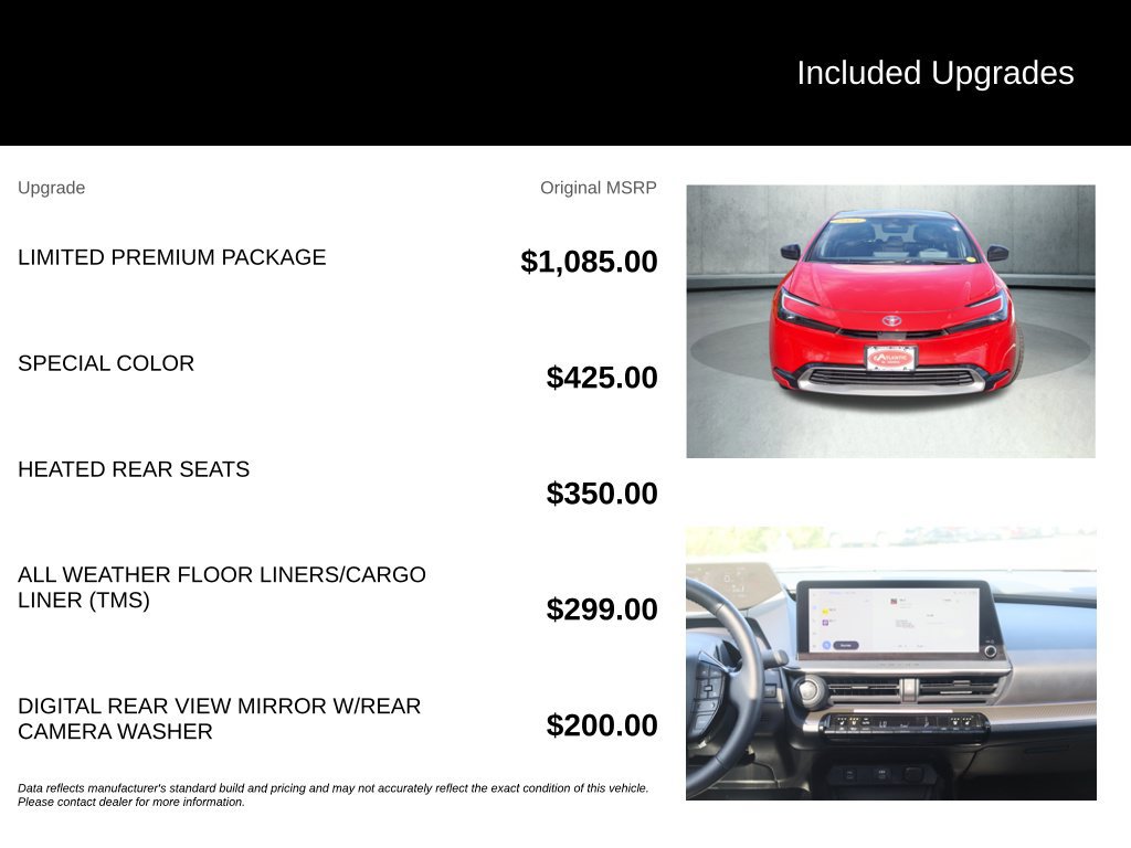 Used 2023 Toyota Prius Limited w/ Limited Premium Package AWD/4WD image 40