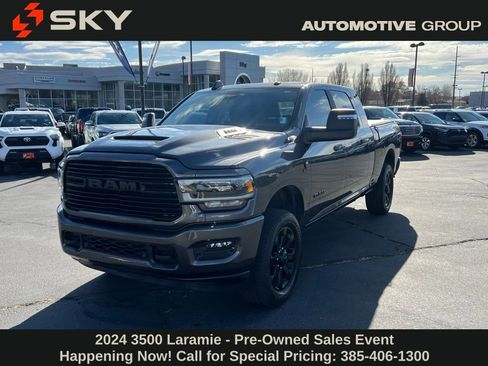 Used 2024 RAM 3500 Laramie w/ Night Edition image 2
