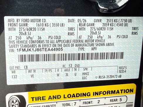 New 2026 Ford Expedition Max Active AWD/4WD image 21