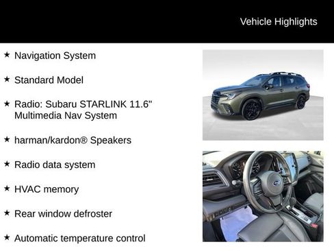 Used 2023 Subaru Ascent Onyx Edition Limited image 8