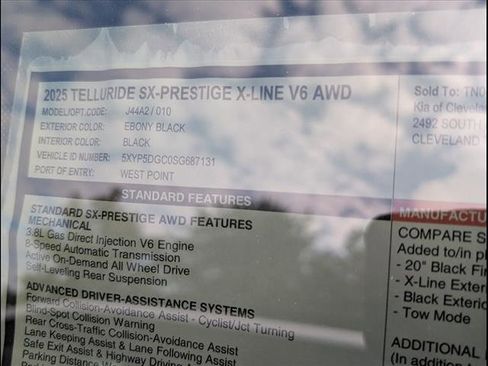 New 2025 Kia Telluride SX Prestige X-Line image 14