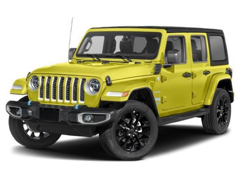 Used 2023 Jeep Wrangler Unlimited Sahara w/ Cold Weather Group AWD/4WD image 1