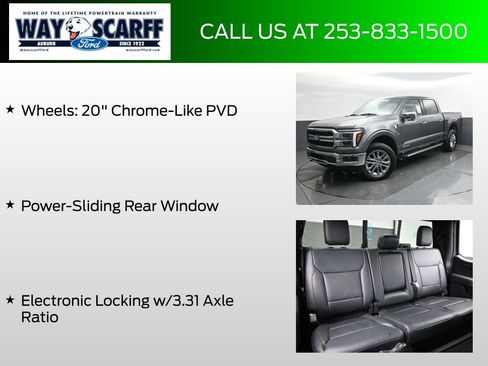 New 2025 Ford F150 Lariat w/ Equipment Group 501A Mid image 30