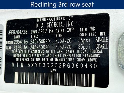 Used 2023 Kia Telluride EX w/ EX Captain's Chair Package image 29