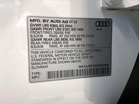 Used 2022 Audi Q7 2.0T Premium w/ Convenience Package image 33