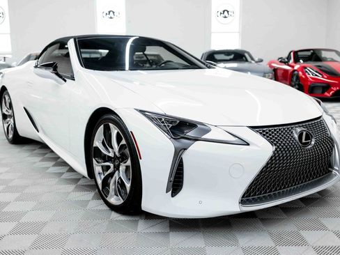 Used 2021 Lexus LC 500 Convertible w/ Touring Package RWD image 12