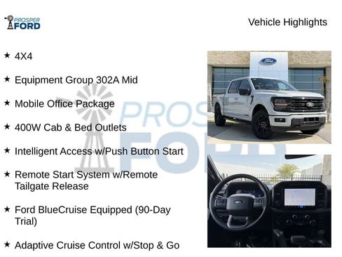 Used 2024 Ford F150 XLT w/ Equipment Group 302A MID AWD/4WD image 5