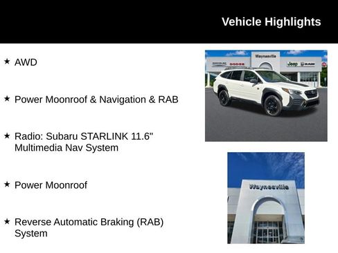 Used 2022 Subaru Outback Wilderness AWD/4WD image 2