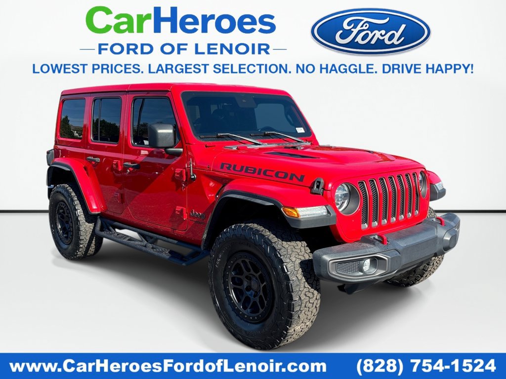 Used 2021 Jeep Wrangler Unlimited Rubicon w/ Xtreme Recon 35" Tire Package AWD/4WD image 1