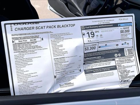 New 2026 Dodge Charger Scat Pack w/ Blacktop Package image 19