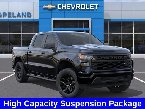 New 2026 Chevrolet Silverado 1500 Custom w/ Turbomax Blackout Package AWD/4WD image 8