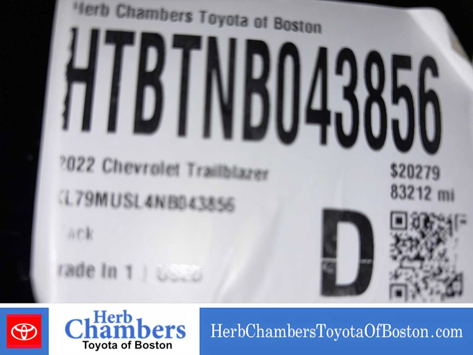 Used 2022 Chevrolet TrailBlazer RS AWD/4WD image 14