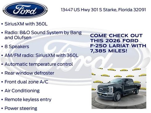 Certified 2026 Ford F250 Lariat AWD/4WD image 27