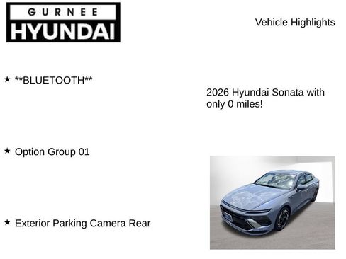 Certified 2026 Hyundai Sonata SEL FWD image 7