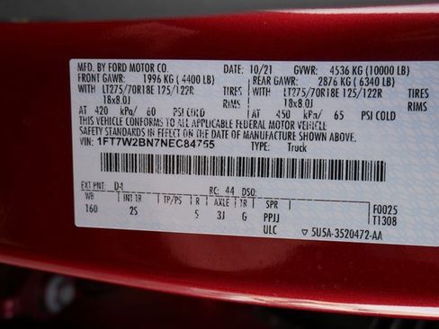 Used 2022 Ford F250 XLT w/ XLT Premium Package image 29