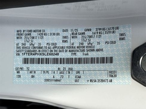 New 2025 Ford Ranger XL w/ Trailer Tow Package image 32