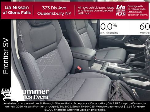 New 2026 Nissan Frontier SV w/ SV Convenience Package AWD/4WD image 33