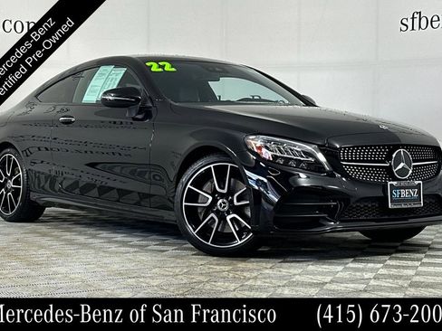 Certified 2022 Mercedes-Benz C 300 Coupe image 1
