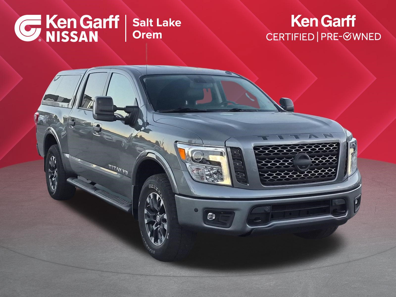 Certified 2019 Nissan Titan PRO-4X w/ Pro-4x Convenience Package AWD/4WD image 1