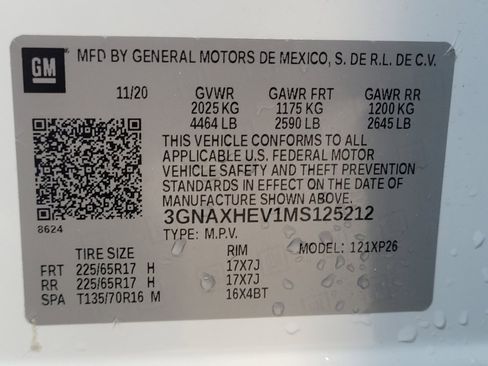 Used 2021 Chevrolet Equinox LS FWD image 33