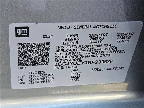 Used 2024 Chevrolet Silverado 3500 LTZ w/ LTZ Plus Package image 23