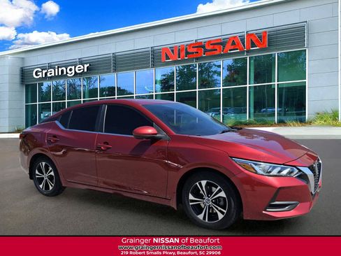 Used 2021 Nissan Sentra SV FWD image 1
