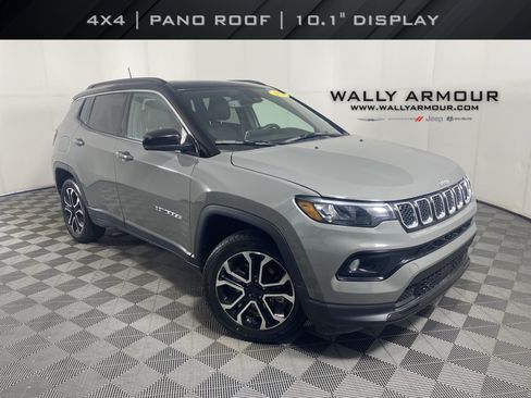 Used 2023 Jeep Compass Limited w/ Sun and Sound Group AWD/4WD image 1