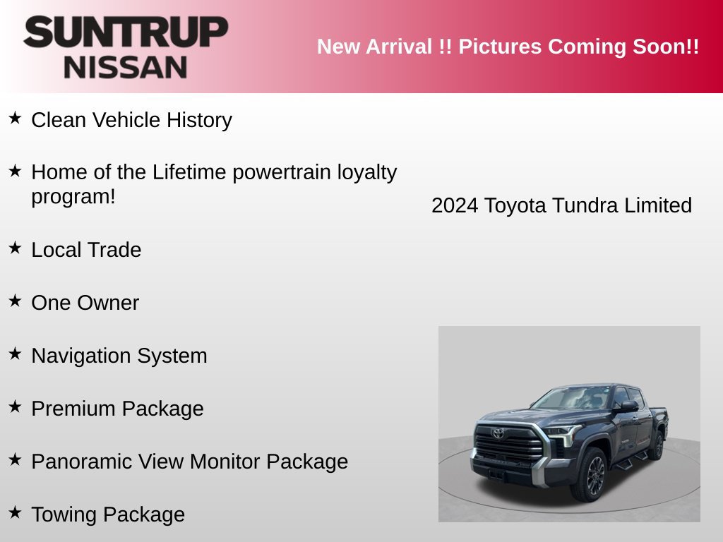 Used 2024 Toyota Tundra Limited AWD/4WD image 6