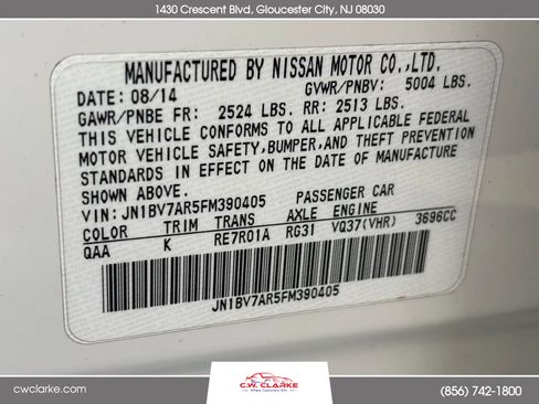 Used 2015 INFINITI Q50 Premium w/ Deluxe Touring Package image 29