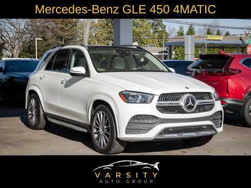Used 2022 Mercedes-Benz GLE 450 GLE 450 w/ AMG Line Exterior image 3