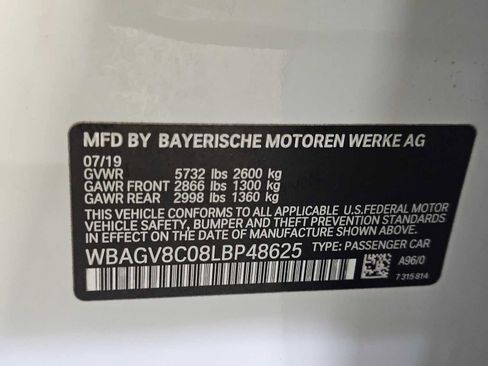 Used 2020 BMW M850i Gran Coupe xDrive image 46