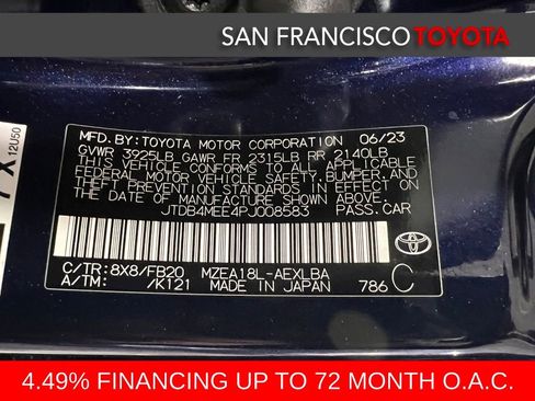 Certified 2023 Toyota Corolla LE image 39