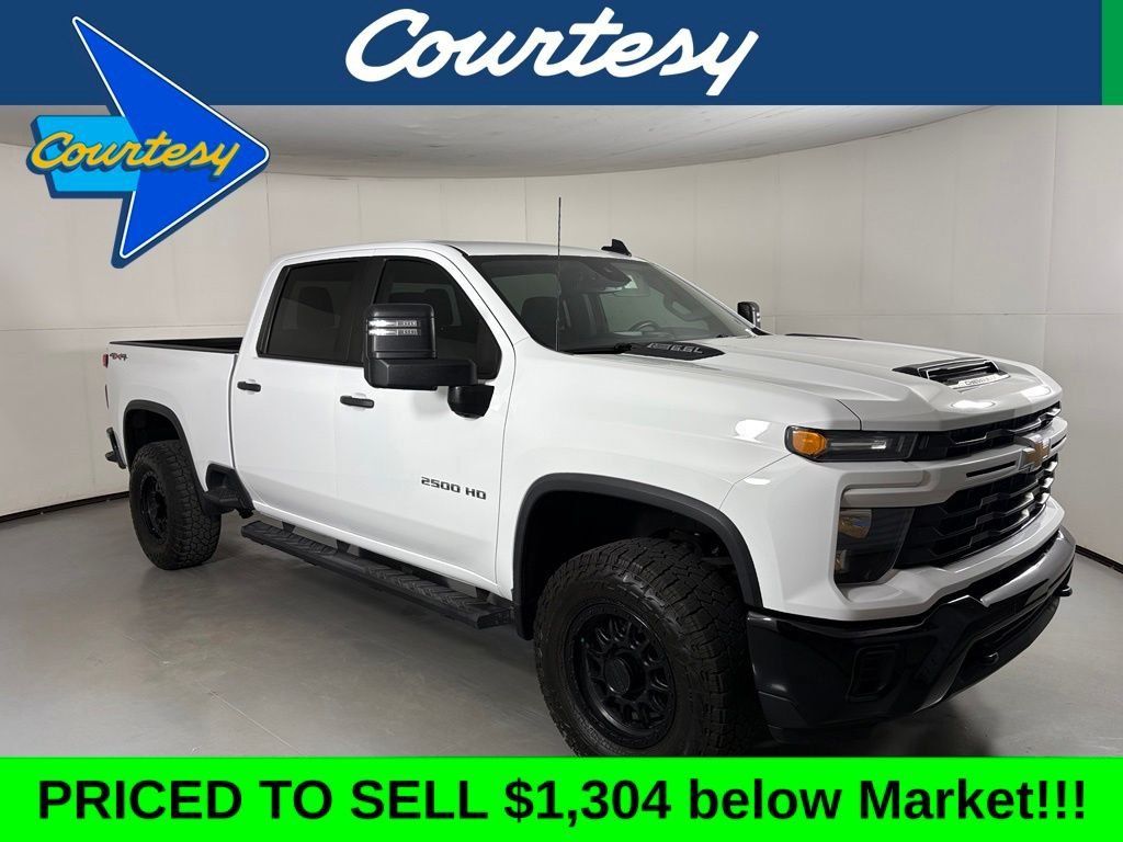 Used 2024 Chevrolet Silverado 2500 Custom w/ Custom Value Package AWD/4WD image 1