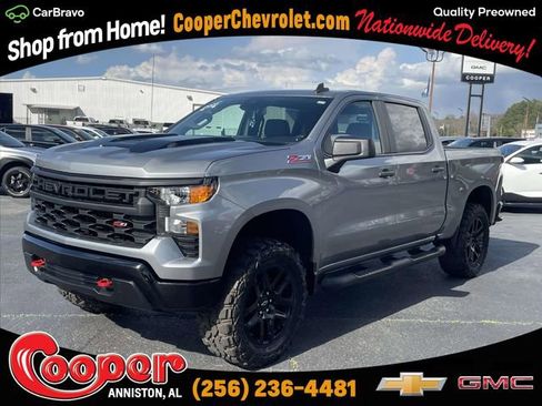 Certified 2024 Chevrolet Silverado 1500 Custom Trail Boss w/ LPO, Dark Essentials Package image 1