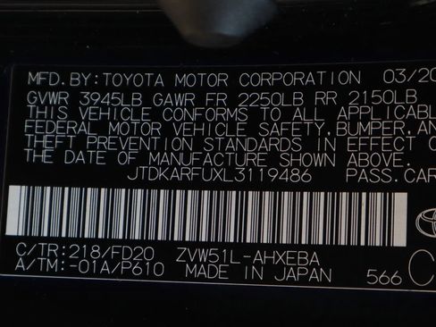 Used 2020 Toyota Prius LE FWD image 51