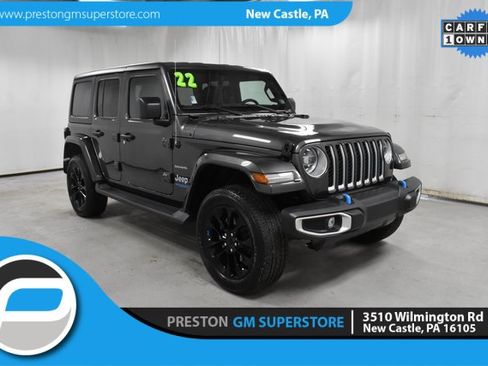 Used 2022 Jeep Wrangler Unlimited Sahara w/ Cold Weather Group image 1
