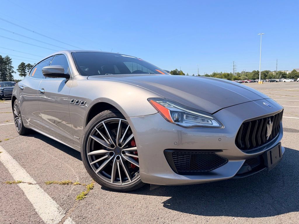 Used 2019 Maserati Quattroporte S GranSport Q4 AWD/4WD image 1