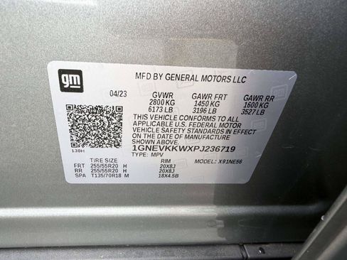 Certified 2023 Chevrolet Traverse Premier AWD/4WD image 20