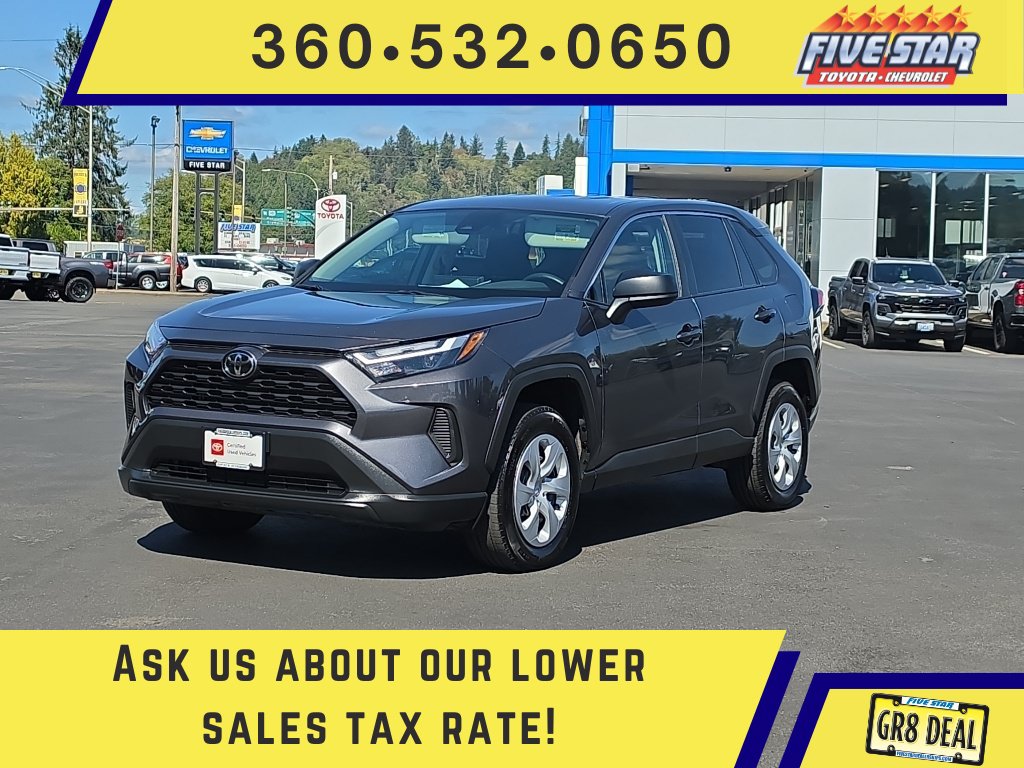 Certified 2025 Toyota RAV4 LE AWD/4WD image 1