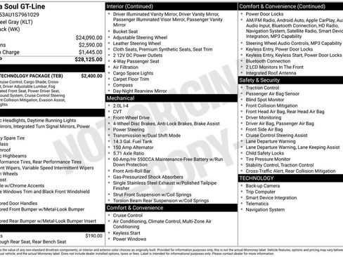 New 2025 Kia Soul GT-Line w/ GT-Line Technology Package image 2