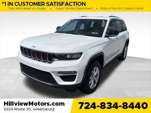 Certified 2022 Jeep Grand Cherokee Limited w/ Luxury Tech Group II AWD/4WD image 1