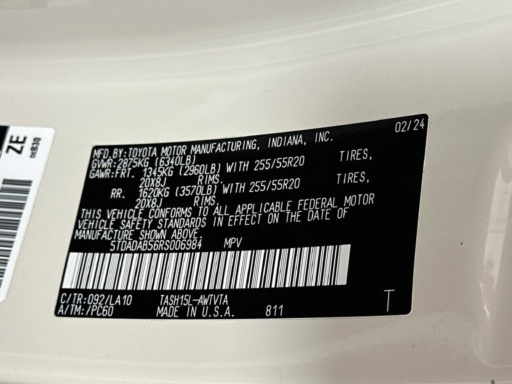 Certified 2024 Toyota Grand Highlander AWD Hybrid image 31