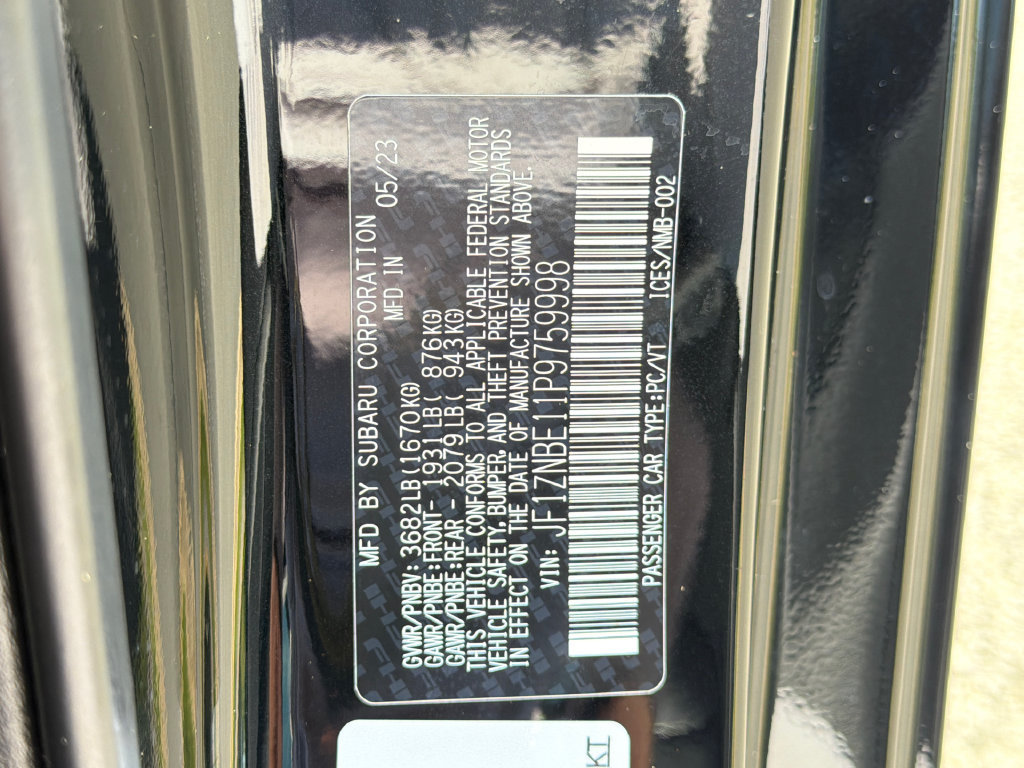 Used 2023 Toyota GR86 Premium w/ ALL Weather Mat Package (TMS) RWD image 31