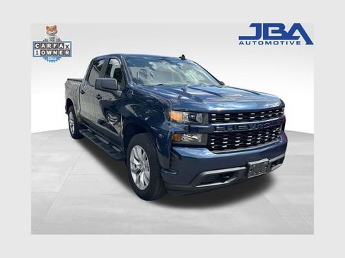 Certified 2021 Chevrolet Silverado 1500 Custom w/ LPO, Dark Essentials Package RWD image 1