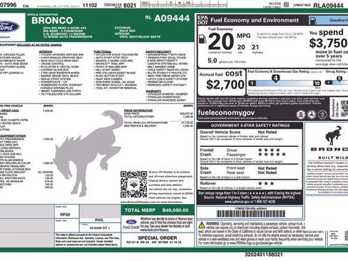 Used 2024 Ford Bronco Big Bend image 4