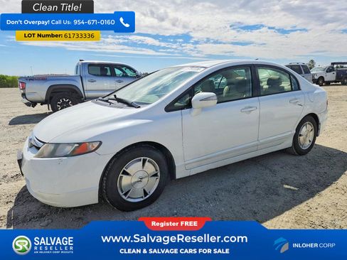 Used 2006 Honda Civic Hybrid Sedan image 1