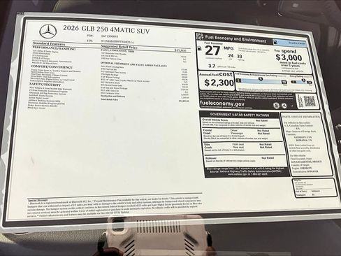 New 2026 Mercedes-Benz GLB 250 4MATIC image 18