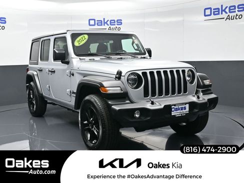 Used 2022 Jeep Wrangler Unlimited Sport image 1