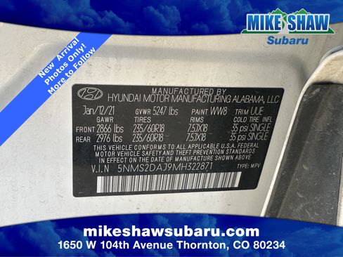 Used 2021 Hyundai Santa Fe SEL image 29